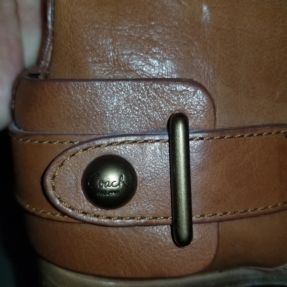 Coach Leather Boots